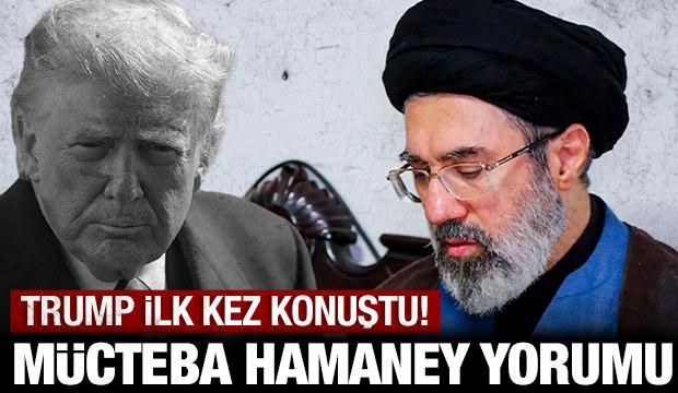 Trump'tan M&uuml;cteba Hamaney hakkında ilk a&ccedil;ıklama: İran'ı yeni dini lideri olmuştu!