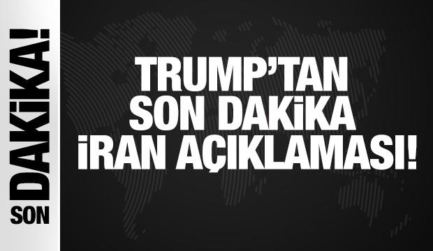 Trump'tan savaş a&ccedil;ıklaması! 'B&uuml;y&uuml;k oranda bitti'