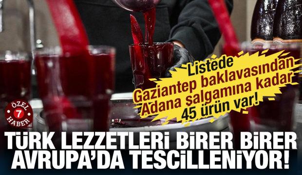 T&uuml;rk lezzetleri Avrupa&rsquo;da tescilleniyor: Adana şalgamı ile sayı 45&rsquo;e y&uuml;kseldi