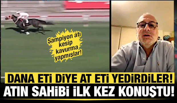 T&uuml;rkiye bu skandalı konuşuyor! Şampiyon at aş evindeki yemekten &ccedil;ıktı