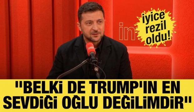 Zelenskiy: Trump ile ilişkimiz bir baba ile oğul gibi