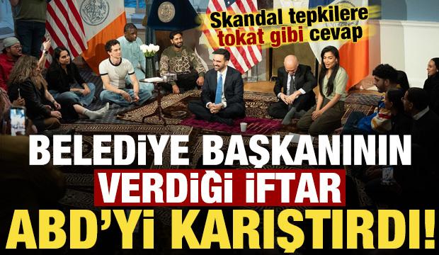 Zohran Mamdani'nin verdiği iftar ABD'de ortalığı karıştırdı! Hazmedemediler...