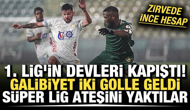 1. Lig'in devleri kapıştı! Galibiyet iki golle geldi: S&uuml;per Lig ateşini yaktılar