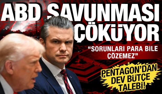 ABD savunması &ccedil;&ouml;k&uuml;yor! İran savaşı i&ccedil;in 200 milyon dolarlık talep!