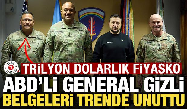 ABD'li general gizli belgeleri trende unuttu: 'Trilyon dolarlık fiyasko'