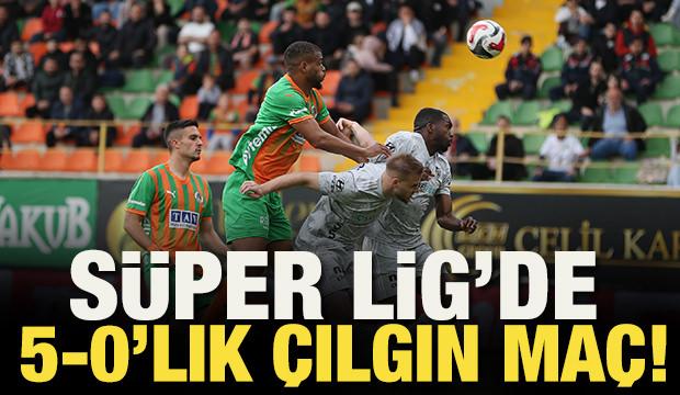 Alanyaspor Kocaelispor'u tarihi skorla devirdi!