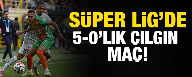 Alanyaspor Kocaelispor'u tarihi skorla devirdi!