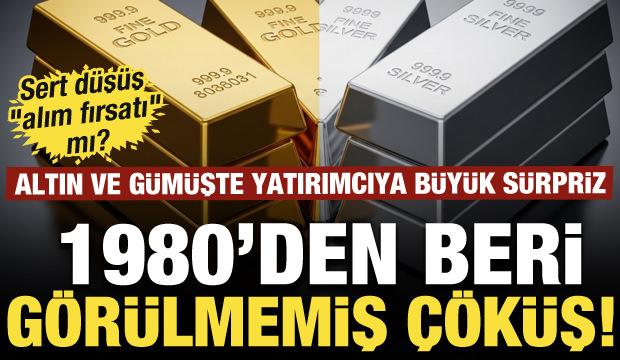 Altın ve g&uuml;m&uuml;şte yatırımcıya b&uuml;y&uuml;k s&uuml;rpriz: D&uuml;ş&uuml;ş sonrası yeni rekor hazırlığı mı?