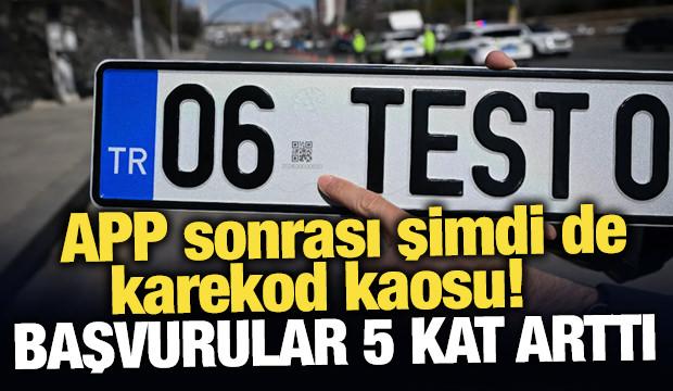 APP plaka yasağı sonrası 'karekod' kaosu: Başvurular 5 katına &ccedil;ıktı