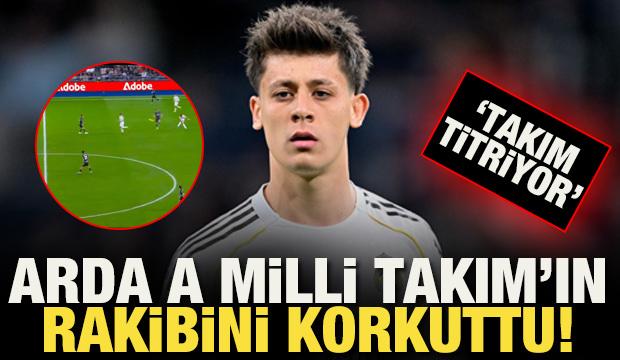 Arda G&uuml;ler'in tarihi gol&uuml; A Milli Takım'ın rakibini korkuttu! 'Takım titriyor'