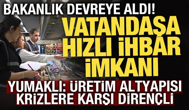 Bakan Yumaklı: T&uuml;rkiye'nin &uuml;retim altyapısı krizlere karşı diren&ccedil;li