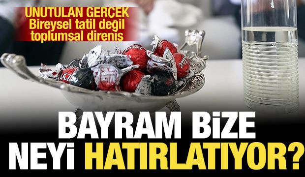 Bayram geldi hoş geldi...