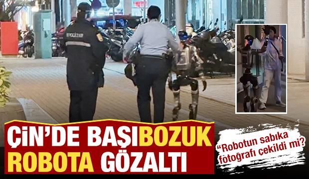 &Ccedil;in&rsquo;de yaşlı kadını taciz eden robota polis m&uuml;dahale etti! 