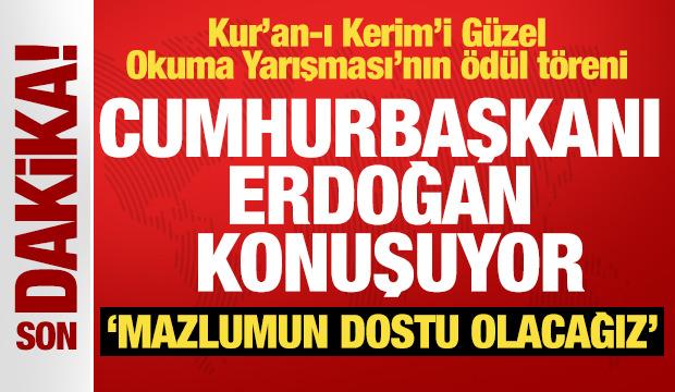 Cumhurbaşkanı Erdoğan canlı yayında konuşuyor