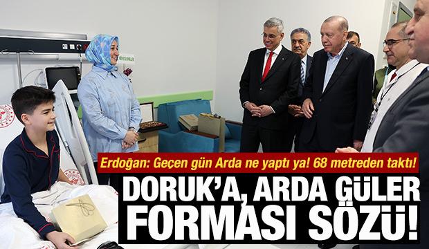 Cumhurbaşkanı Erdoğan'dan Tenzile Erdoğan Devlet Hastanesi&rsquo;nde hasta ziyareti