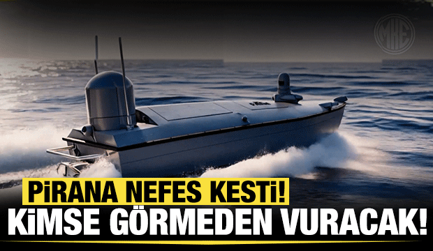 Deniz kuvvetlerinin yeni g&uuml;c&uuml; PİRANA KİDA hedefleri fark edilmeden imha edecek! 