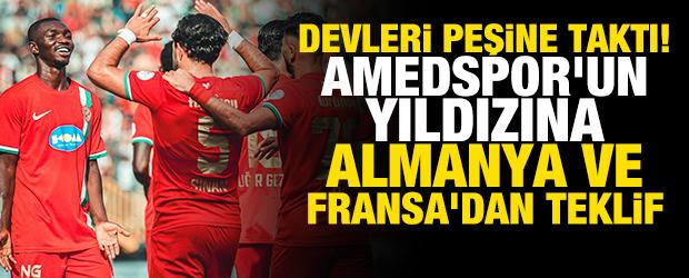 Devleri peşine taktı! Amedspor'un yıldızına Almanya ve Fransa'dan teklif