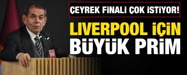 Dursun &Ouml;zbek Şampiyonlar Ligi'nde &ccedil;eyrek finali &ccedil;ok istiyor! Liverpool ma&ccedil;ına b&uuml;y&uuml;k prim