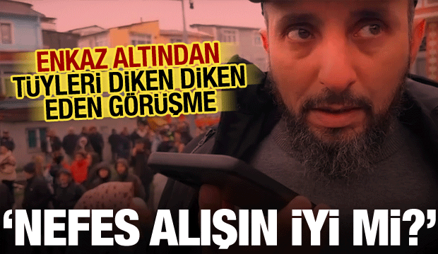 Fatih'te enkaz altındaki gence telefonla ulaşıldı