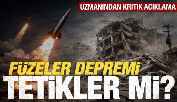 F&uuml;zeler depremi tetikler mi? Uzmanından kritik a&ccedil;ıklama