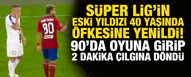 Galatasaray'ın eski yıldızı &ouml;fkesine yenik d&uuml;şt&uuml;! 90'da oyuna girip &ccedil;ılgına d&ouml;nd&uuml;