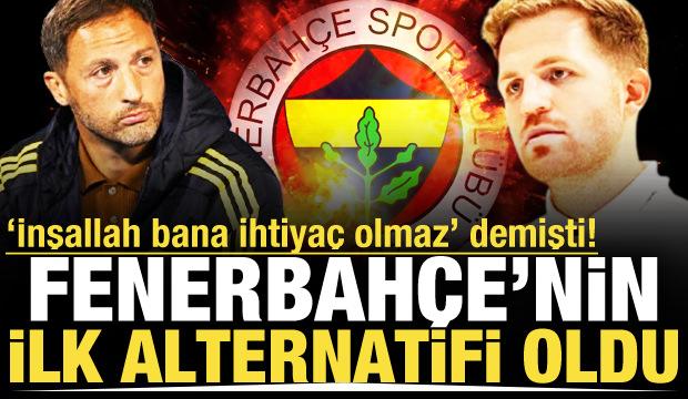 'İnşallah bana ihtiya&ccedil; olmaz' demişti! Fenerbah&ccedil;e g&ouml;reve &ccedil;ağırmaya hazırlanıyor