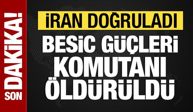 İran doğruladı: Besic G&uuml;&ccedil;leri Komutanı S&uuml;leymani &ouml;ld&uuml;r&uuml;ld&uuml;