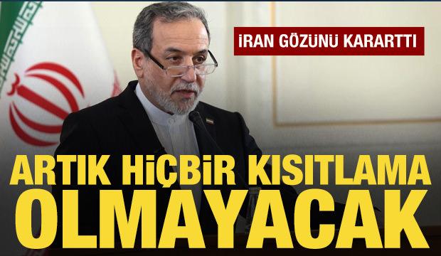 İran g&ouml;z&uuml;n&uuml; kararttı: Artık hi&ccedil;bir kısıtlama olmayacak!