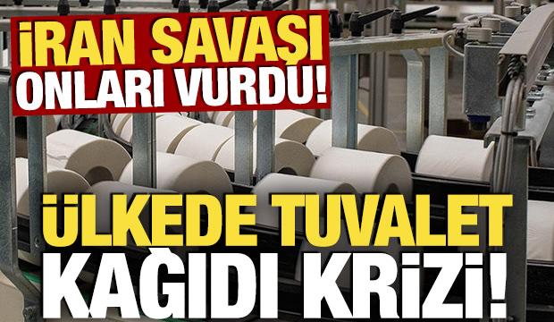 İran savaşı onları vurdu! &Uuml;lkede tuvalet kağıdı krizi