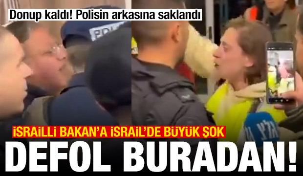 İsrailli Bakan Gvir'e protesto: Şehrimden defol