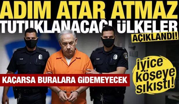 Ka&ccedil;arsa buralara gidemeyecek! İşte Netanyahu'nun adım atar atmaz tutuklanacağı &uuml;lkeler!