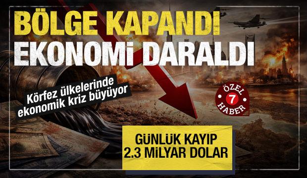 K&ouml;rfez &uuml;lkelerinde kriz b&uuml;y&uuml;yor! Kapalı hava sahası petrol ihracatı ekonomiye neşter vurdu