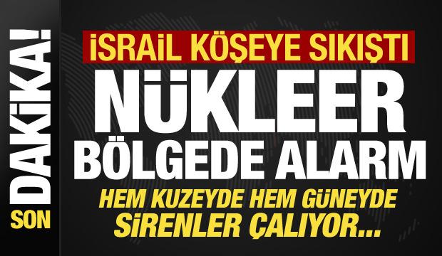 Natanz saldırısı sonrası İran'dan misilleme! İsrail'de kritik b&ouml;lgede sirenler &ccedil;alıyor