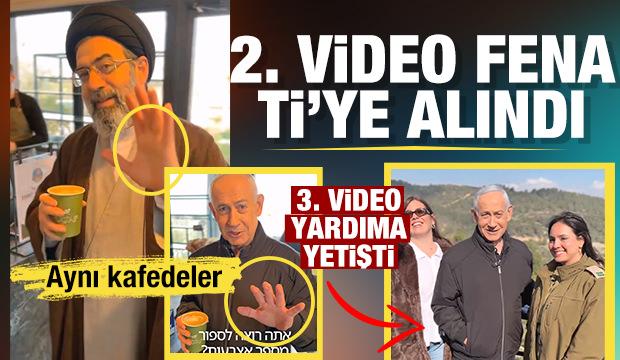 Netanyahu'nun ş&uuml;pheli videosu yapay zeka ile ti'ye alındı: Hamaney aynı kafede