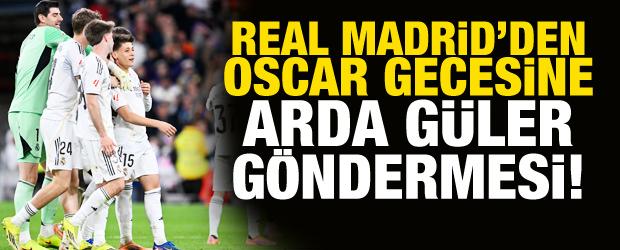 Oscar &Ouml;d&uuml;lleri gecesine Arda G&uuml;ler g&ouml;ndermesi!