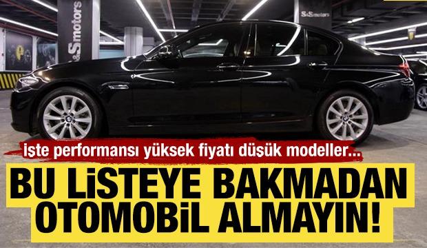 Otomobil sezonu a&ccedil;ılmadan son listeler! Performansı y&uuml;ksek modeller belli oldu