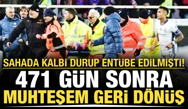 Sahada kalbi durup, ent&uuml;be edilmişti! Yıldız oyuncunun d&ouml;n&uuml;ş&uuml; muhteşem oldu