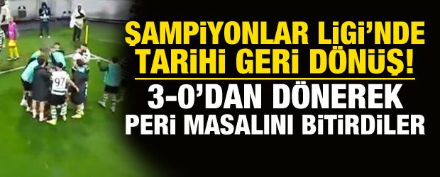 Şampiyonlar Ligi'nde tarihi geri d&ouml;n&uuml;ş! Peri masalının hazin sonu