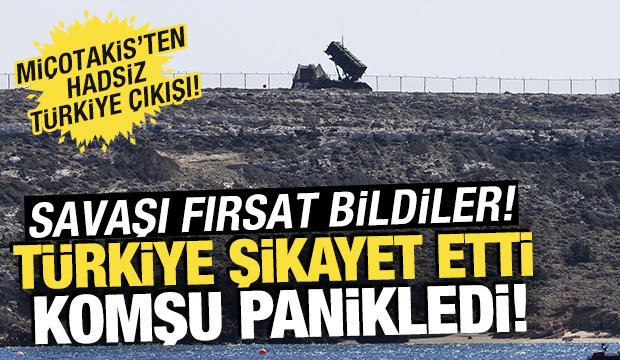 Savaşı fırsat bildiler! Yunanistan'dan hadsiz T&uuml;rkiye &ccedil;ıkışı