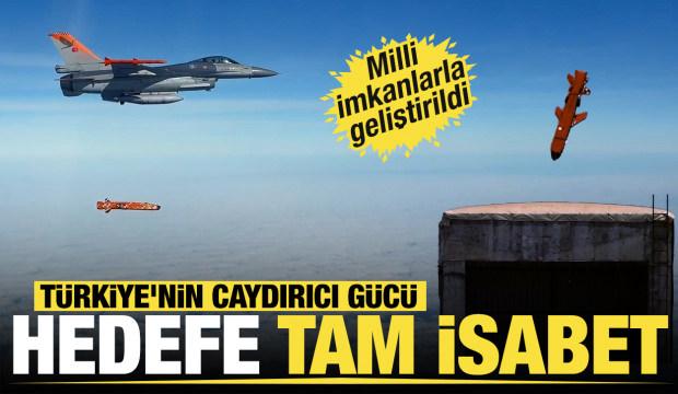 SOM-J, canlı harp başlığıyla hedefi tam isabetle vurdu