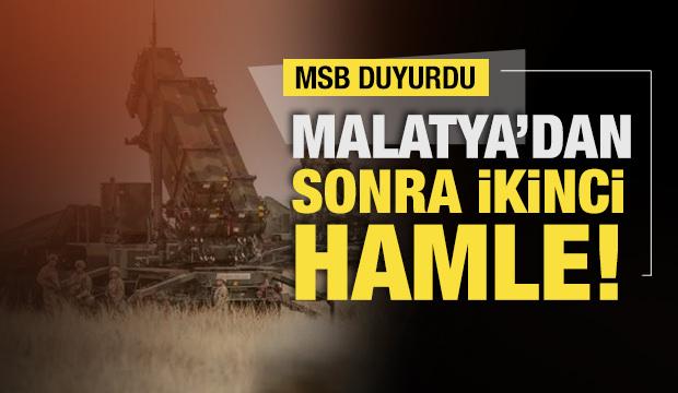 Son Dakika... MSB duyurdu: Adana'ya yeni Patriot konuşlandırılıyor