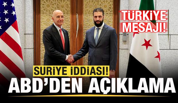 Son dakika Suriye iddiası! ABD'den a&ccedil;ıklama geldi! T&uuml;rkiye mesajı