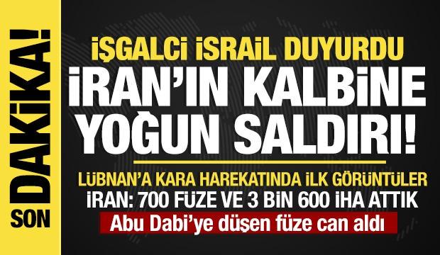 Son dakika...İsrail ordusundan İran&rsquo;a geniş &ccedil;aplı saldırı! 