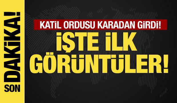 Son dakika...Tel Aviv'den L&uuml;bnan'a kara harekatı! 