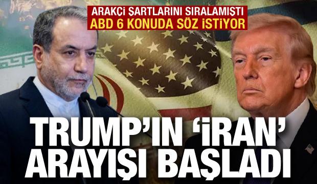 Trump İran'a 6 şart sundu! Olası g&ouml;r&uuml;şmeler i&ccedil;in arayış başladı