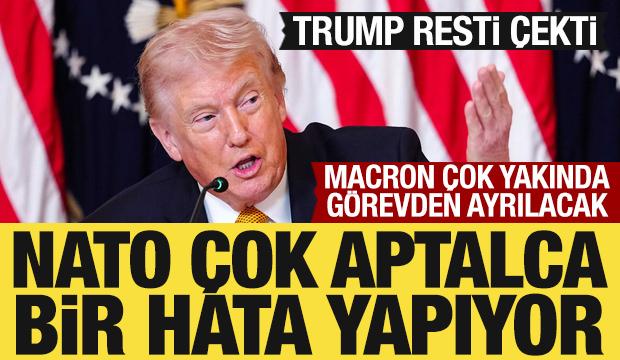 Trump: NATO'ya ihtiyacımız yok