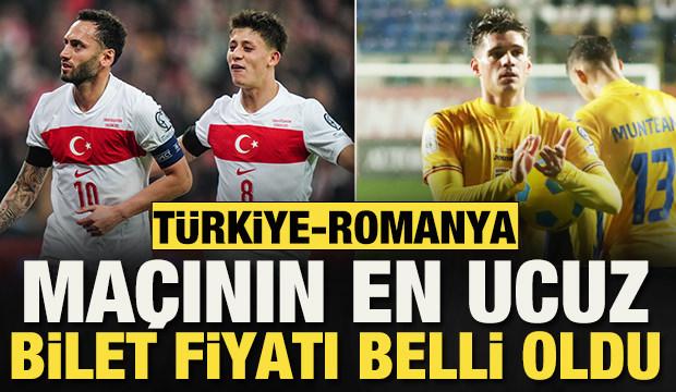 T&uuml;rkiye-Romanya ma&ccedil;ının &ouml;ncelikli bilet satışları başladı! İşte en ucuz bilet 