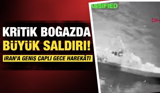 Washington'un "G&uuml;venlik" bahanesi: ABD H&uuml;rm&uuml;z'de İran gemilerini bombaladı