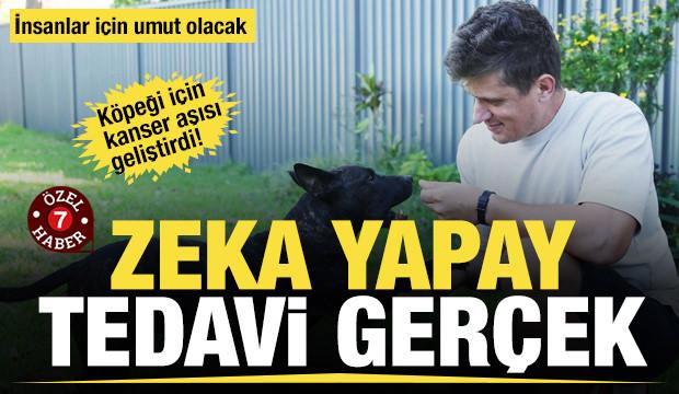 Yapay zeka yardımıyla k&ouml;peğinin kanser tedavisi i&ccedil;in mRNA aşısı geliştirdi