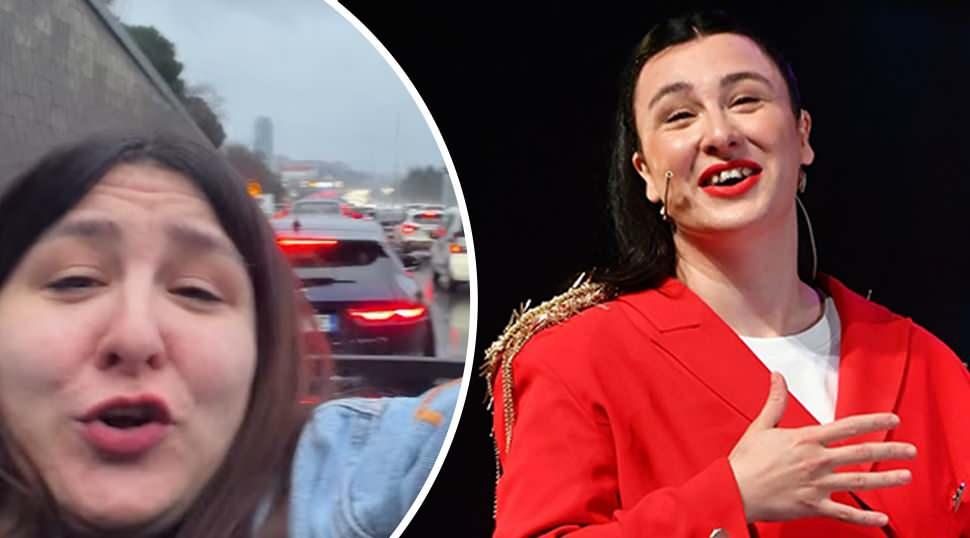 Yasemin Sakallıoğlu'ndan bayram trafiğinde esprili paylaşım! "Eski Bayramlar Yok"